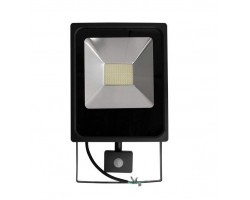 Foco LED exterior SLIM 50W IP-65 SMD con Detector de Movimiento